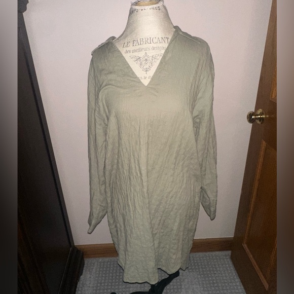 H&M Tops - H&M tunic cotton shirt